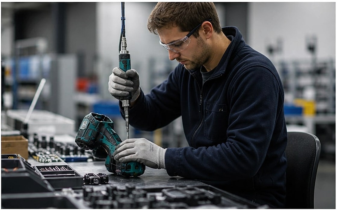 Power Tool Assembly Worker