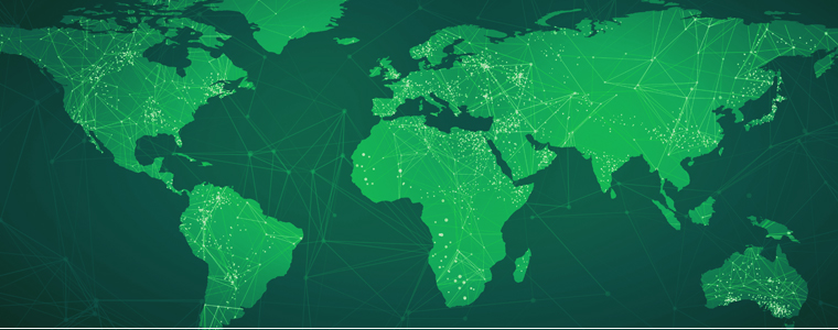 HiKOKI global network map